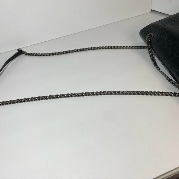 Anne Fontaine Handbag Crock Embossed - Picture 8 of 12